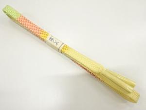未使用品　正絹　手組帯締め